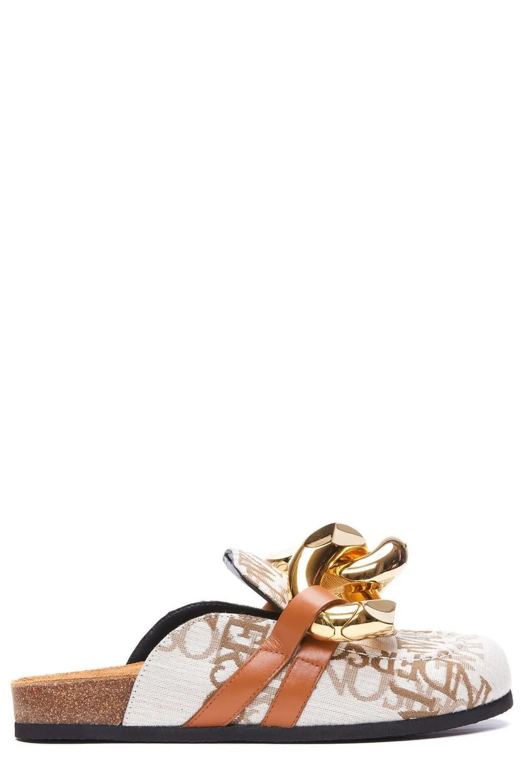 Logo Print Mules
