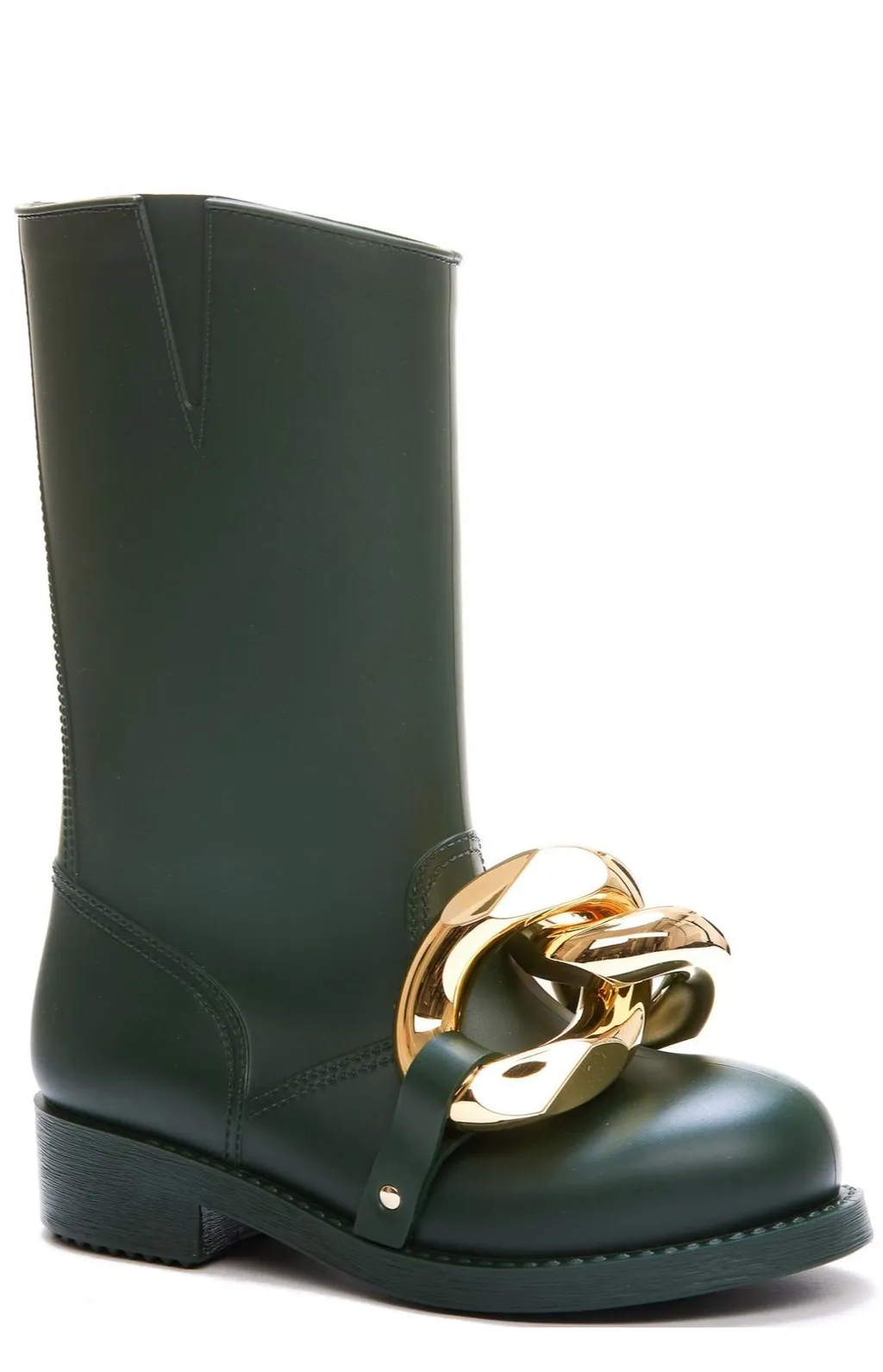 Tall Boots With Chain Detail