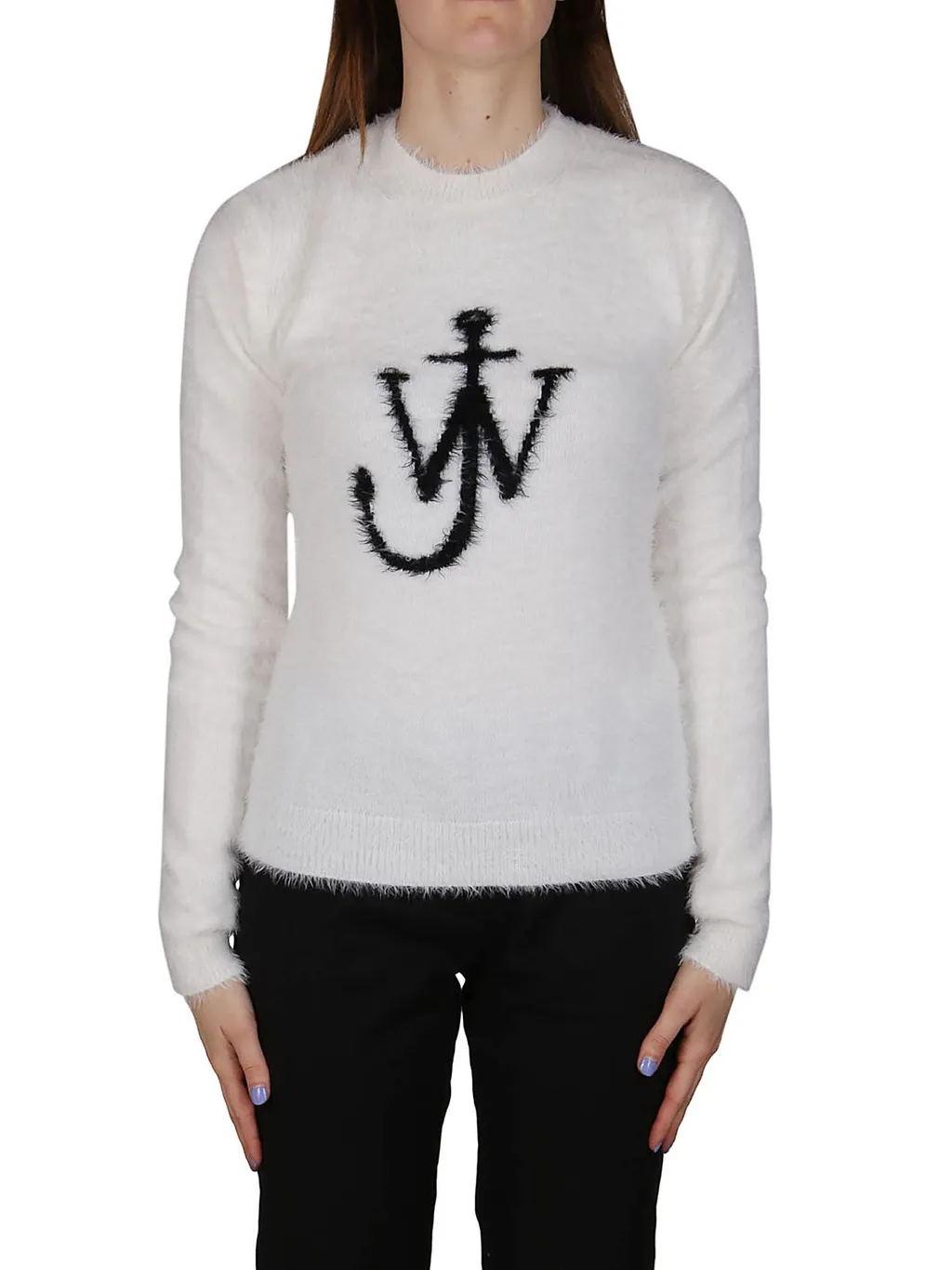 Sweater With Anchor Logo