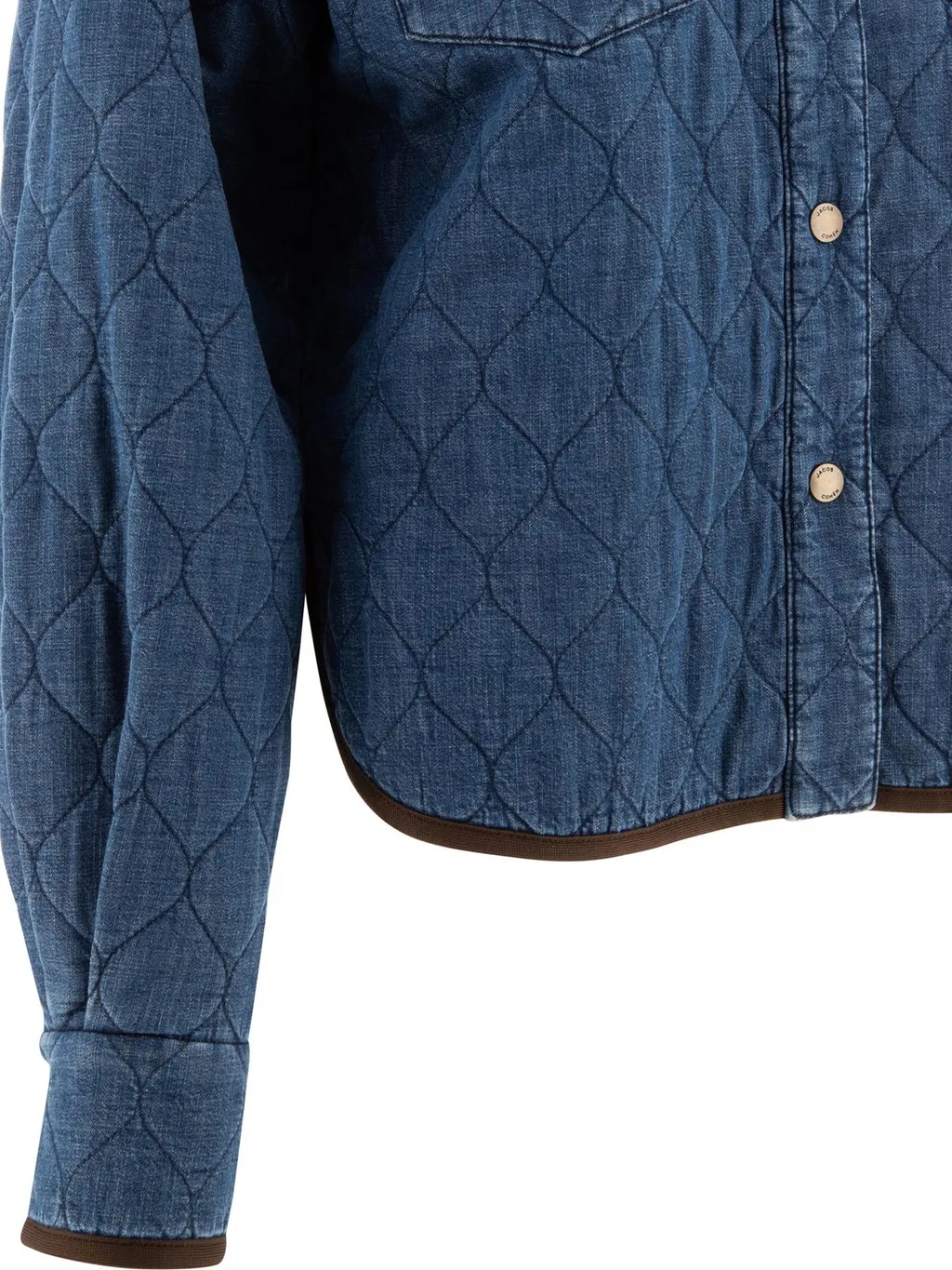 Quilted Denim Jacket