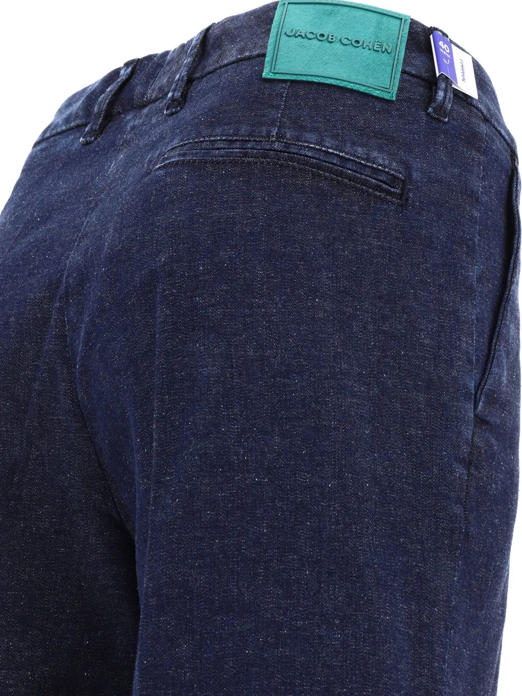 Wide-Leg Denim Trousers