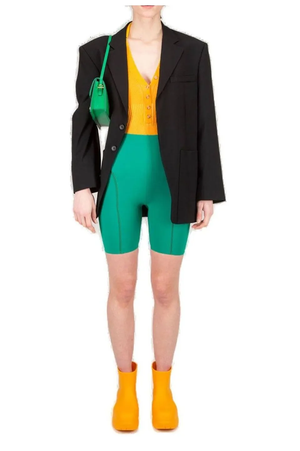 High-Waisted Cycling Shorts