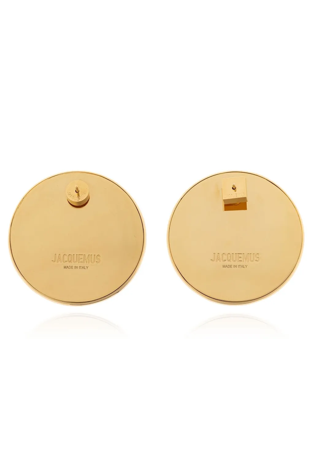 Round Stud Earrings