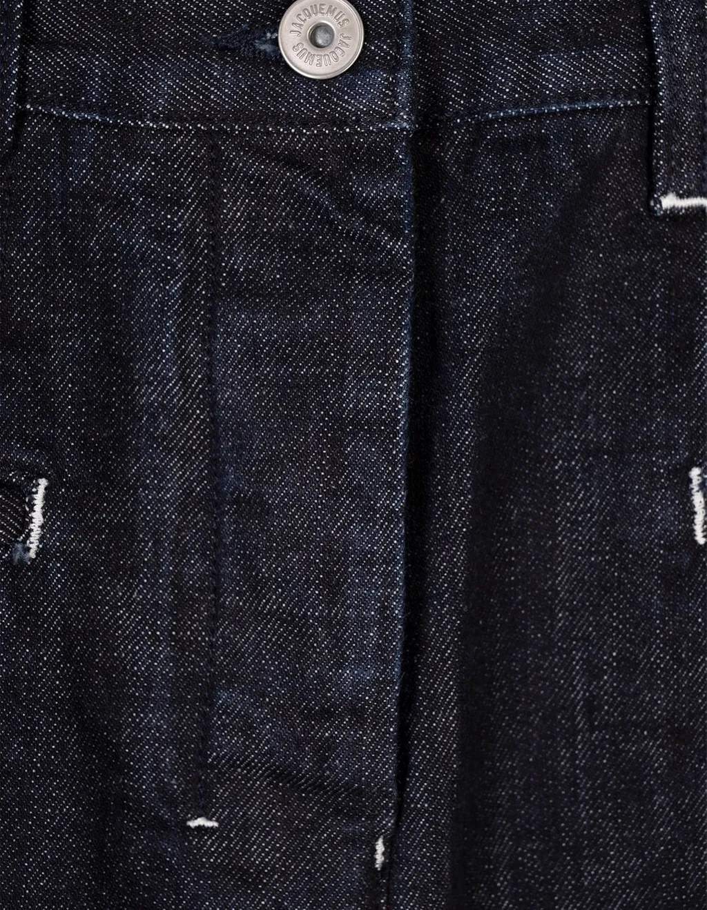 High-Waisted Straight-Leg Jeans