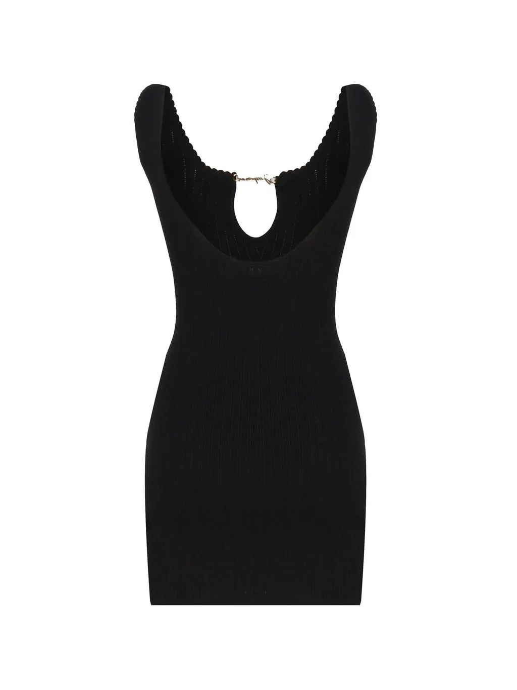 Ribbed Knit Mini Dress