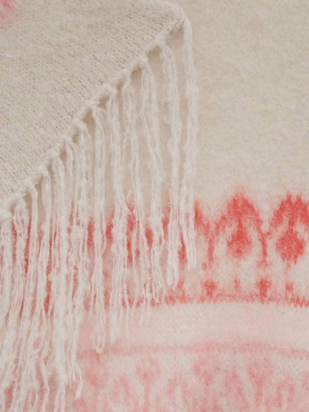 Scarf With Fair Isle Pattern