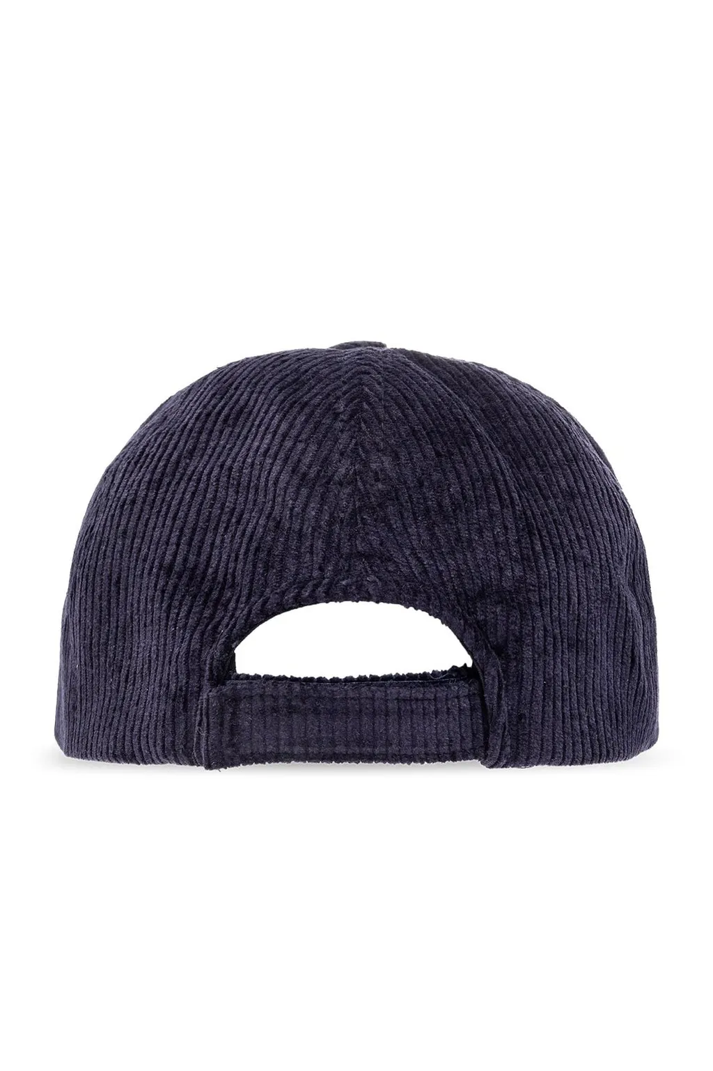 Logo Embroidered Corduroy Baseball Cap