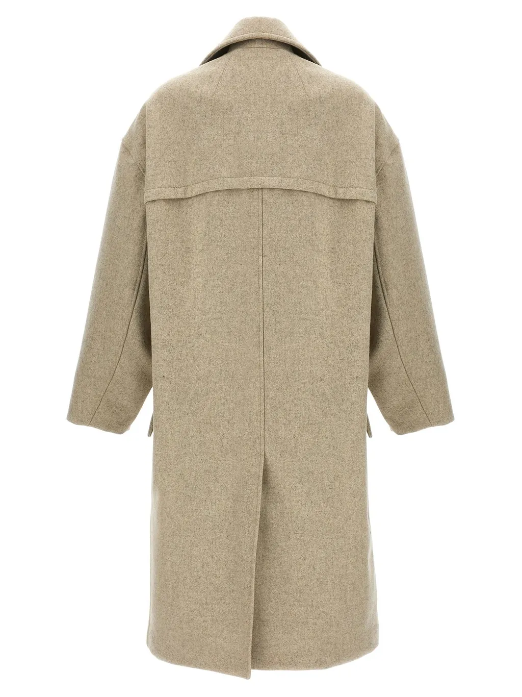 Double-Breasted Wool Coat