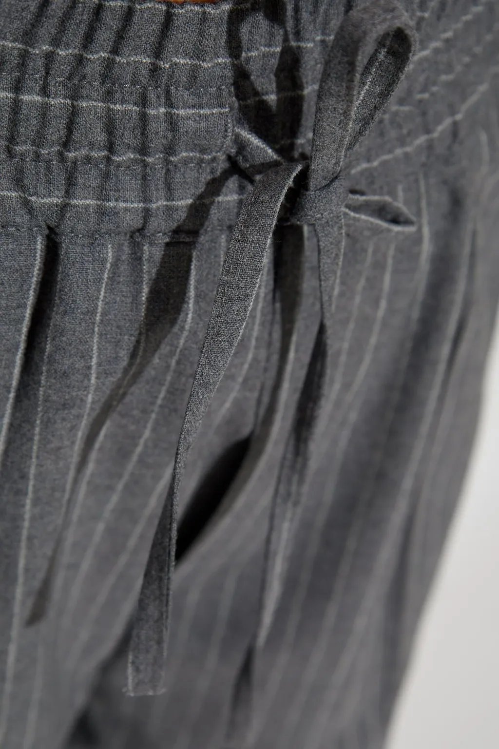 Pinstripe Trousers
