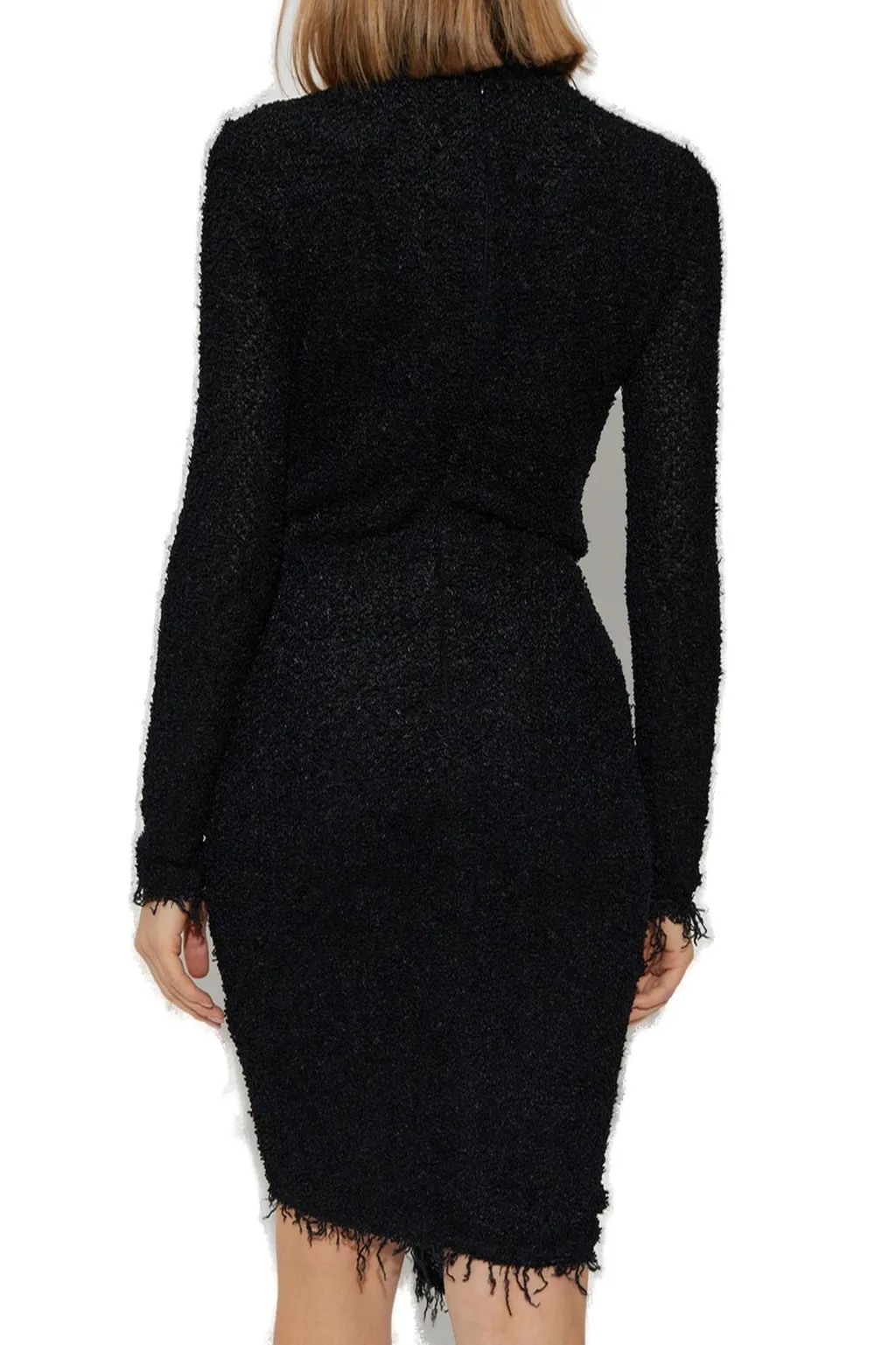 Long Sleeve Ruched Dress