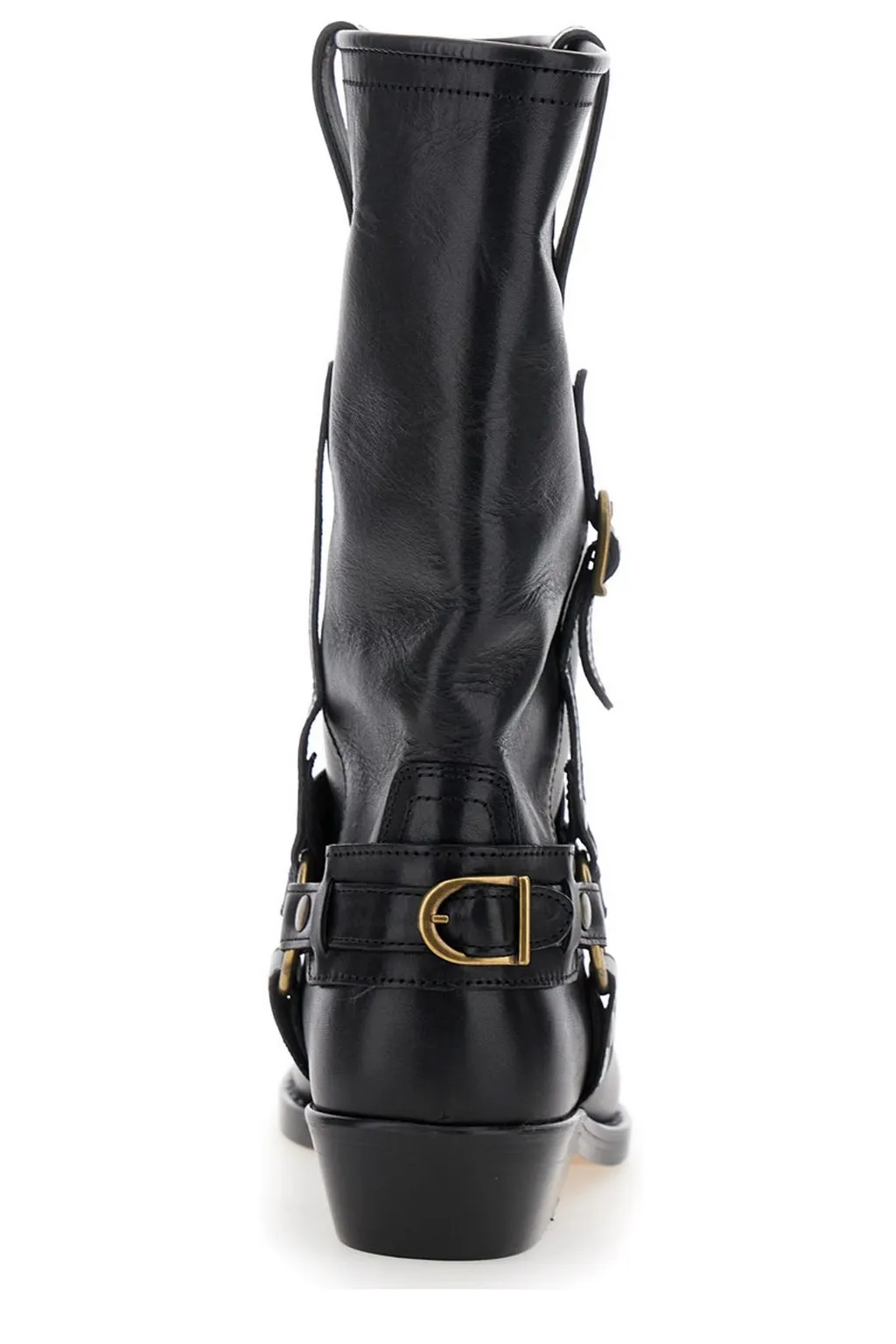Tall Boots With Harness Detail