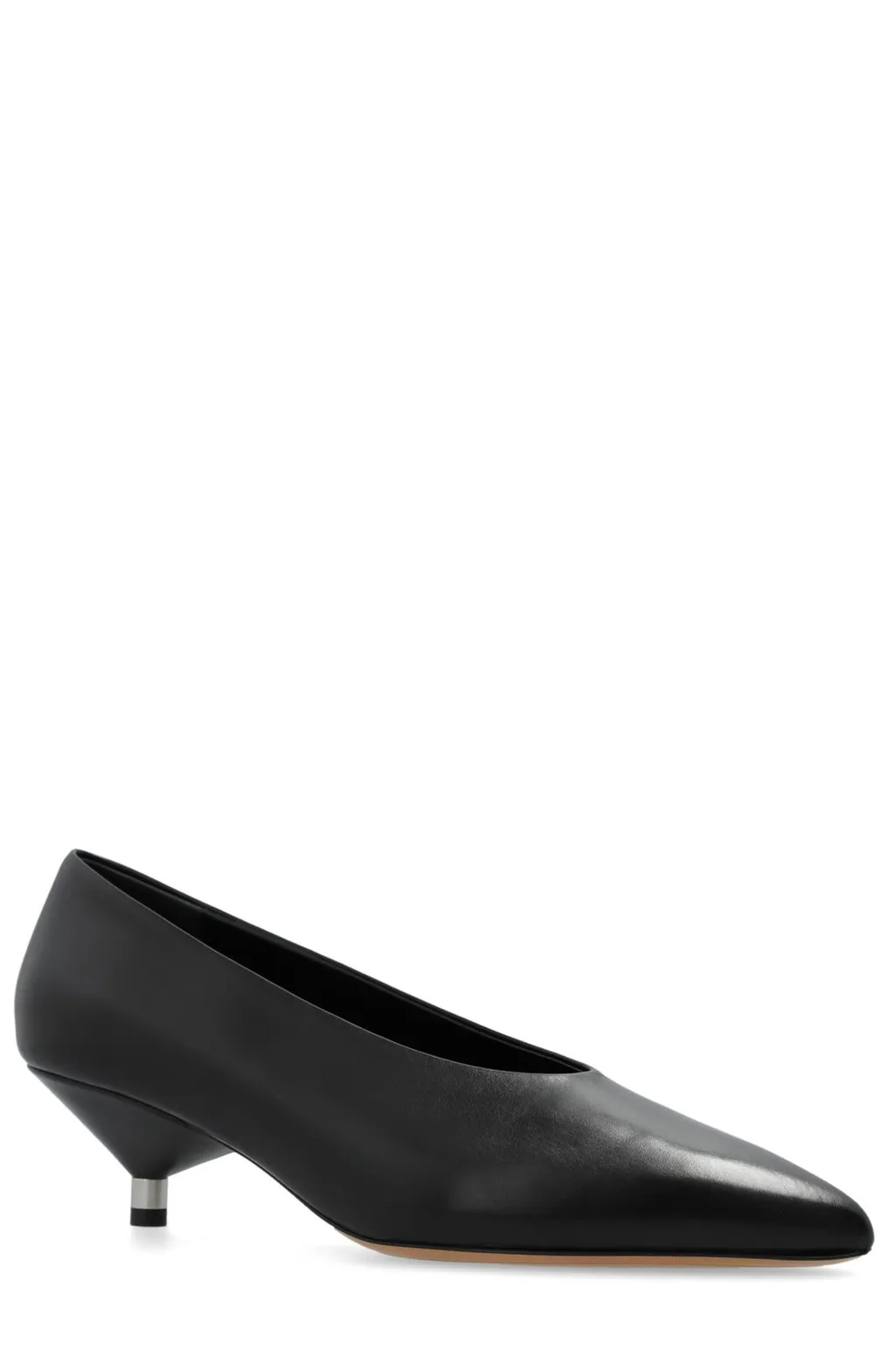 Pointed Toe Kitten Heel Pumps