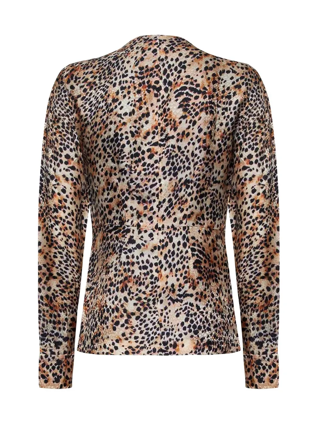Leopard Print Zip Jacket