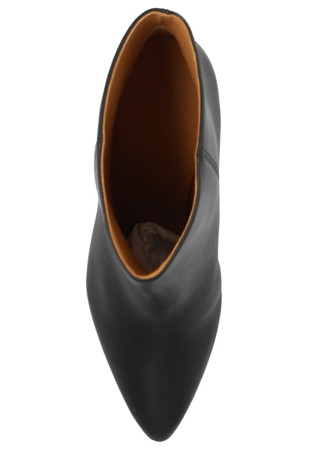 Pointed Toe Wedge Ankle Boots