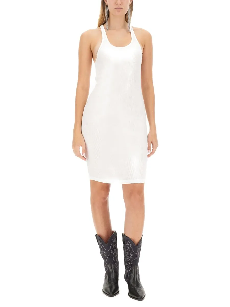 Ribbed Racerback Dress