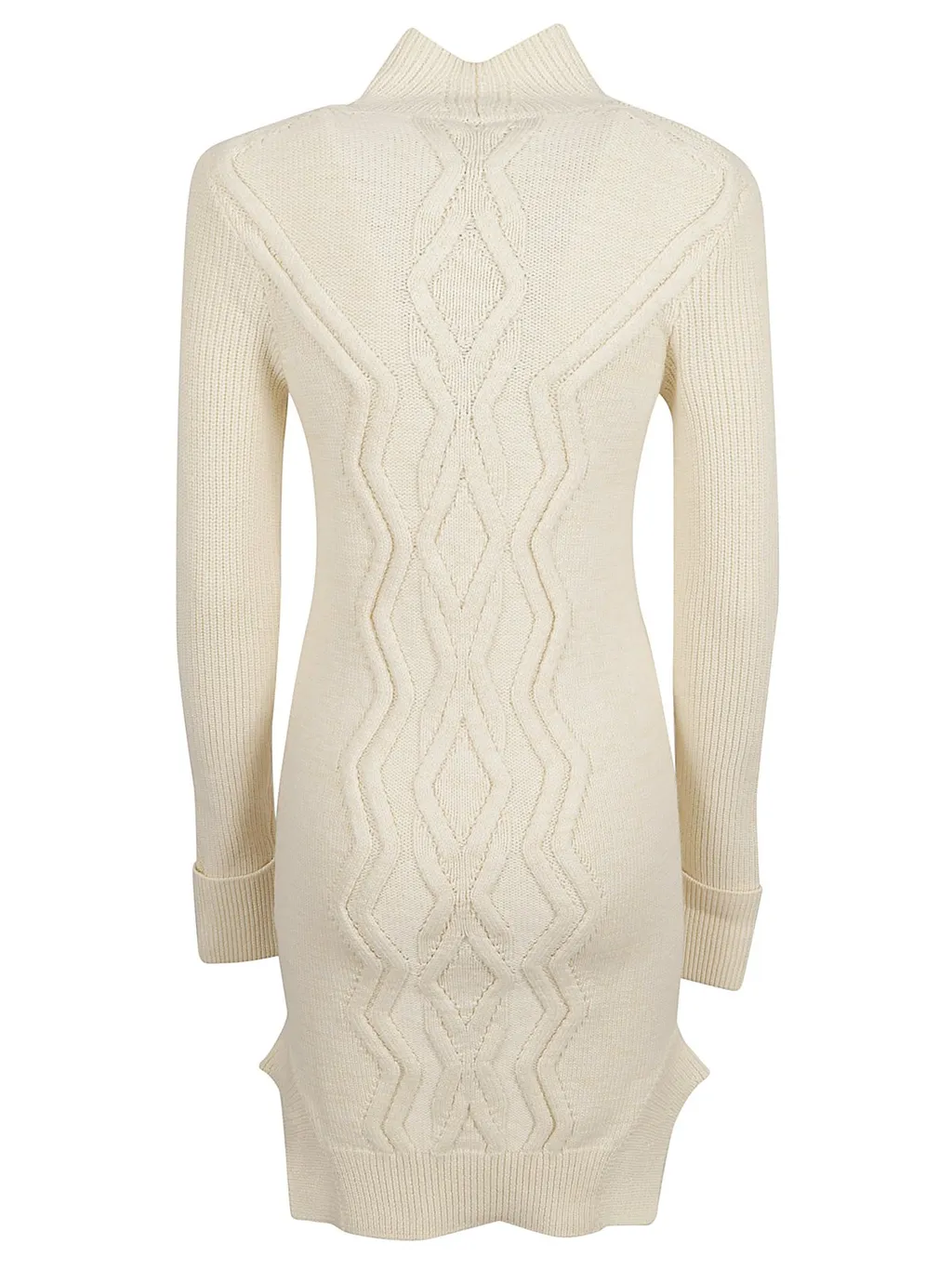 Turtleneck Cable Knit Dress