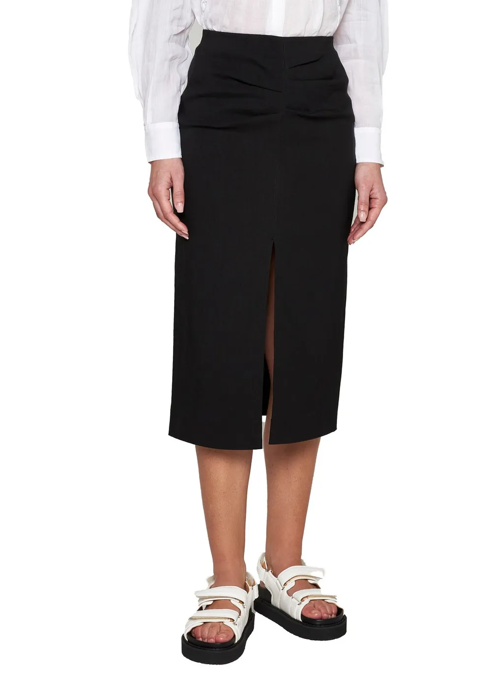 High-Waisted Maxi Skirt