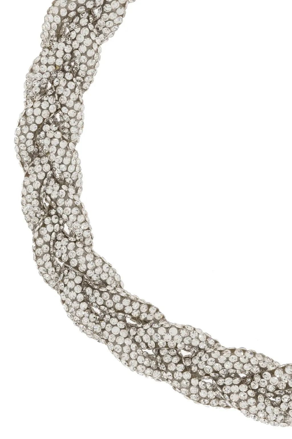 Braided Crystal Necklace