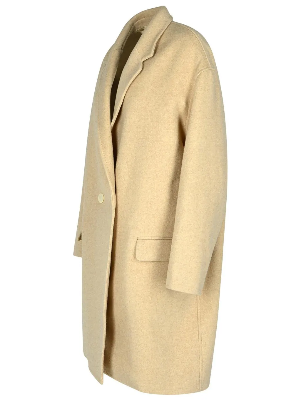 Double-Breasted Wool Coat