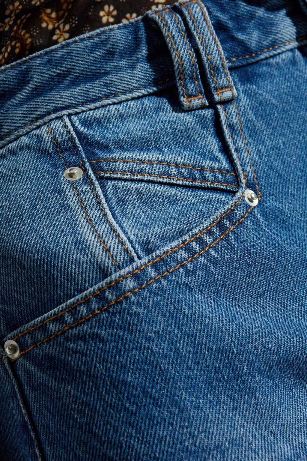 High-Waisted Wide-Leg Jeans