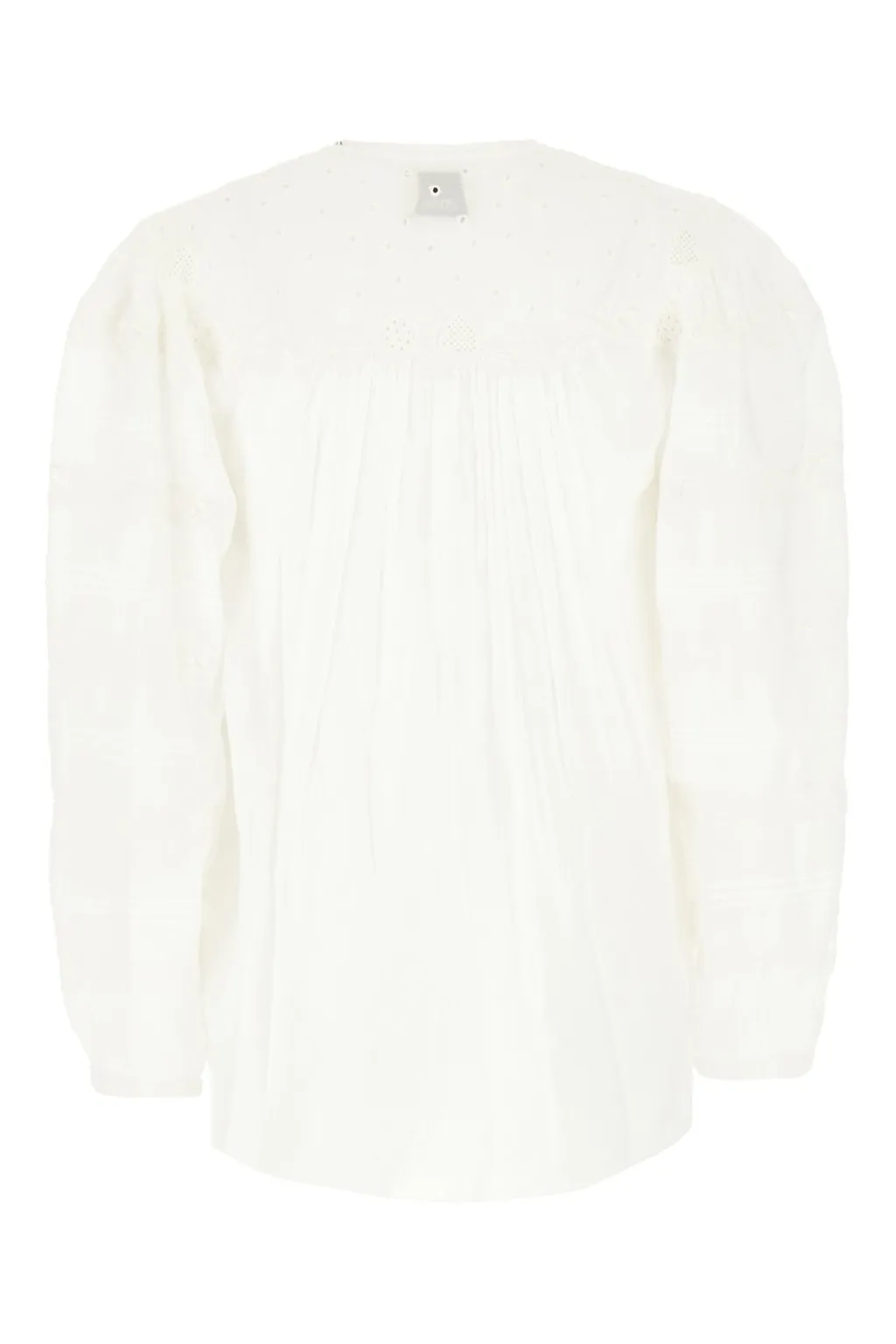 Broderie Anglaise Cotton Blouse