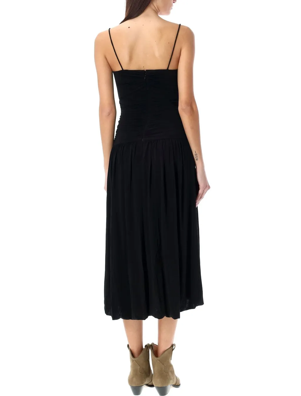 Ruched Bustier Dress