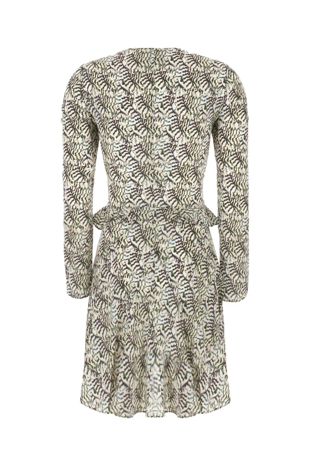 Printed Ruffle Dress