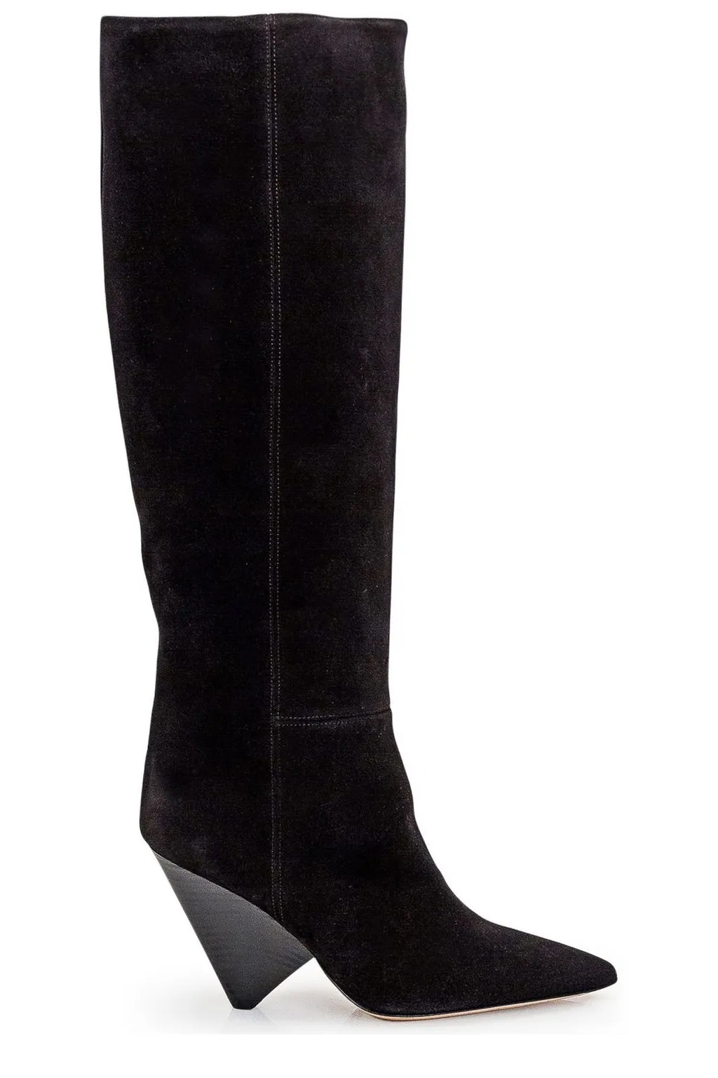 Knee-High Suede Boots