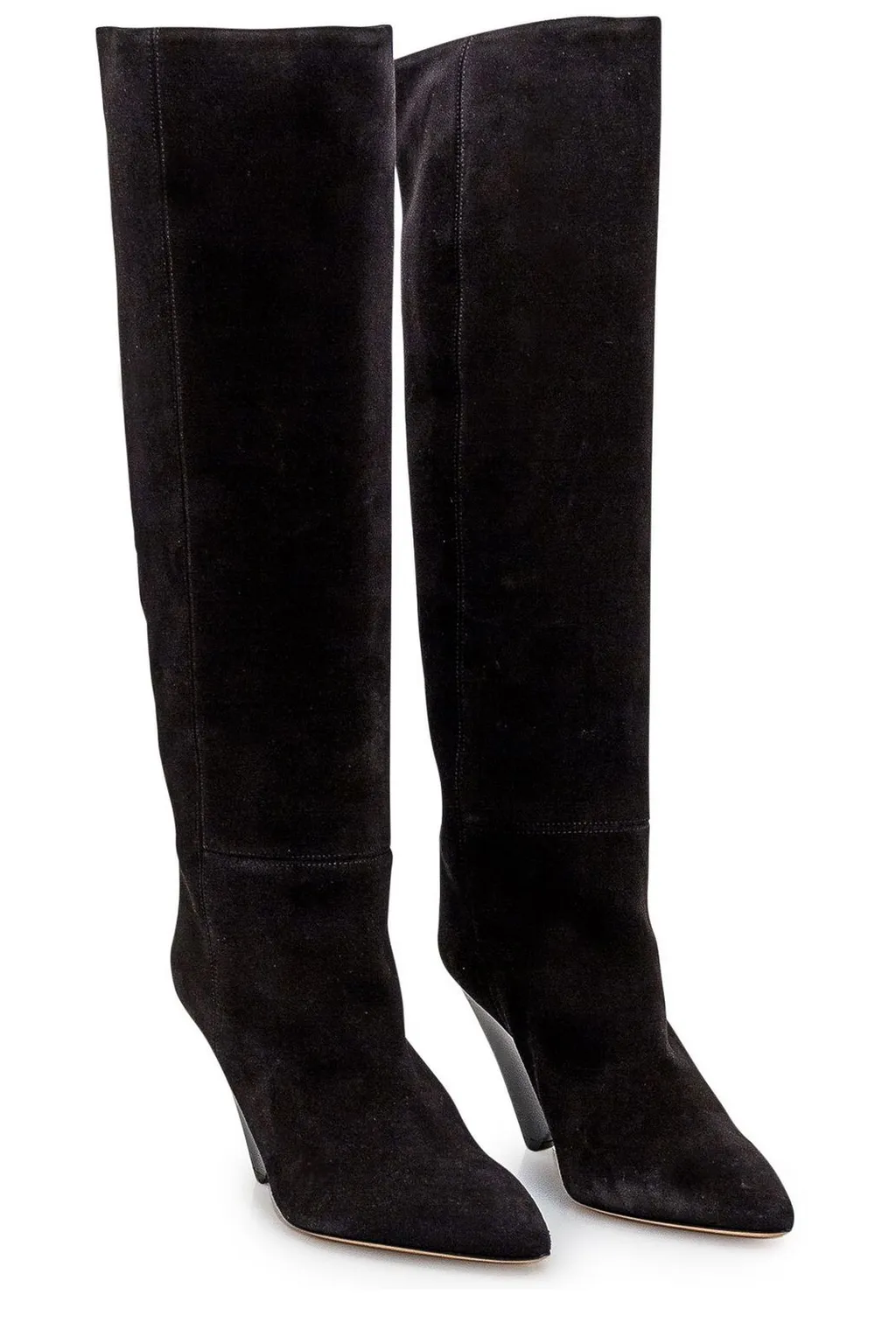 Knee-High Suede Boots