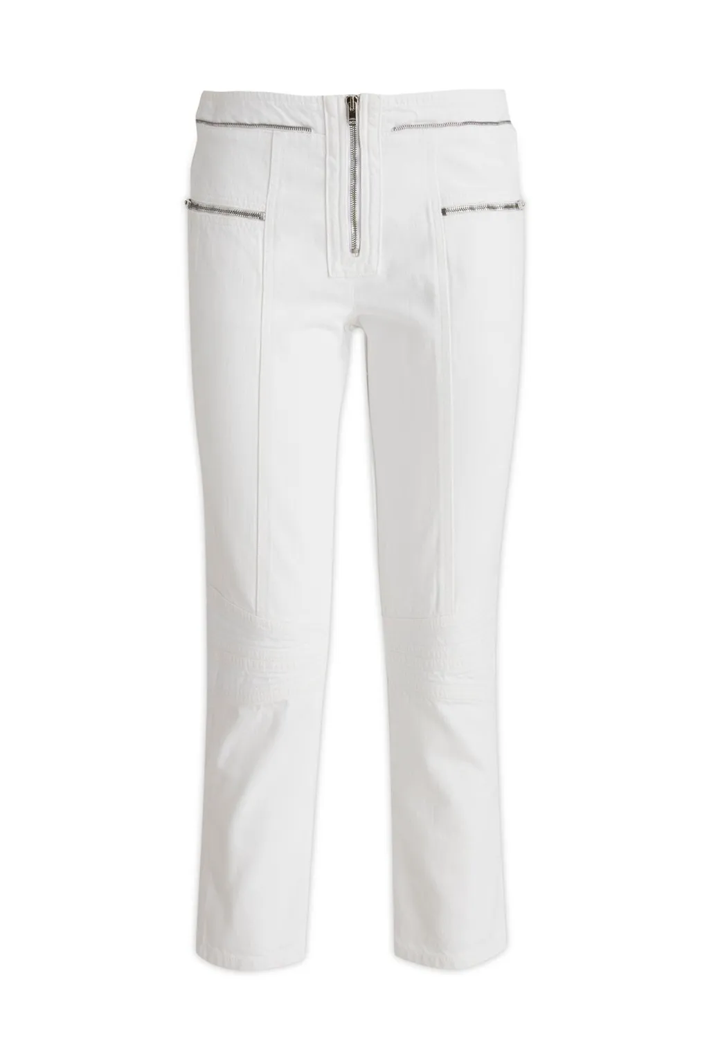 Zip Front Pants