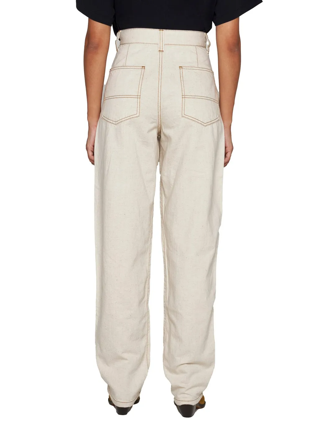 High-Waisted Cargo Pants