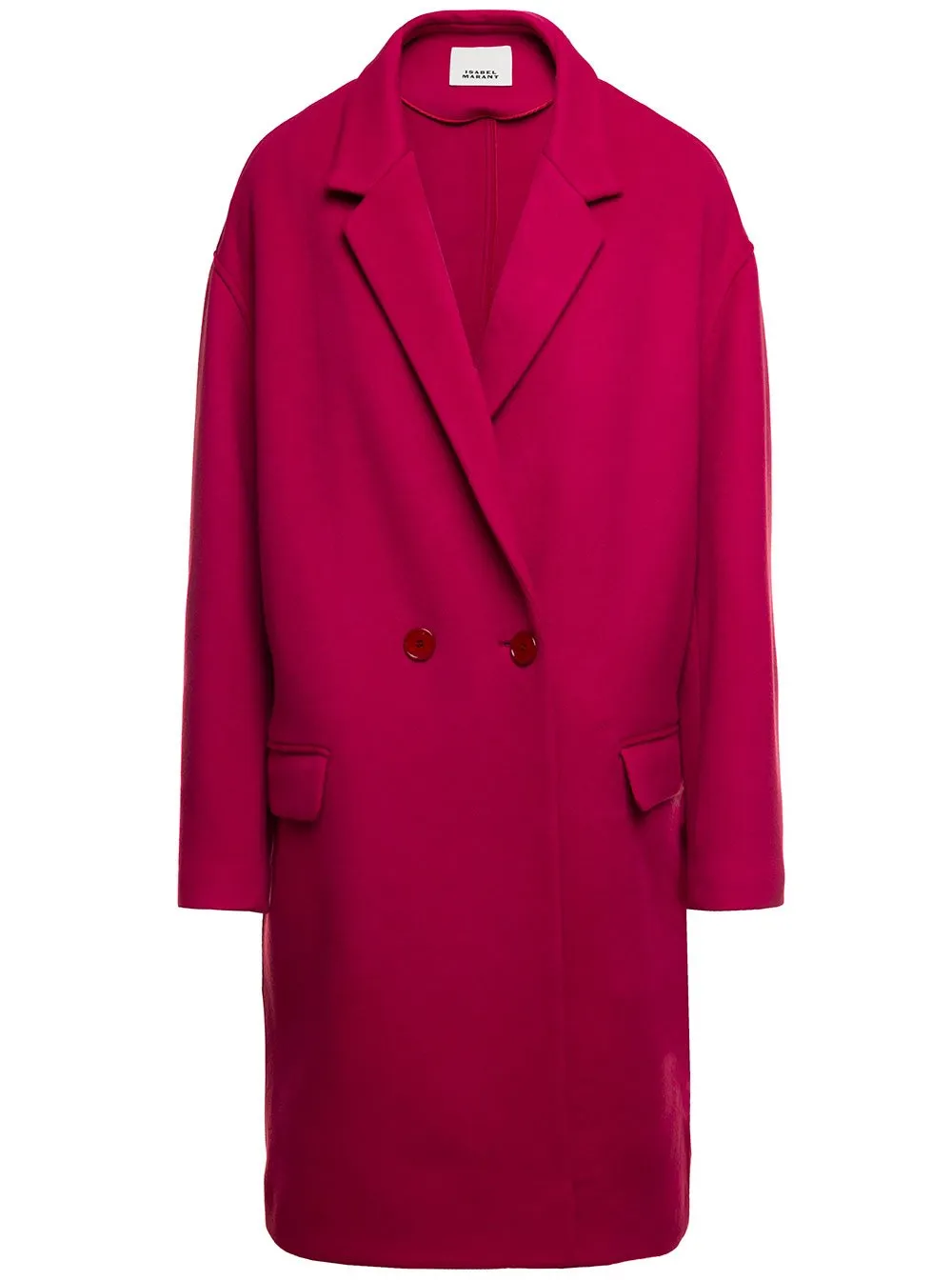 Double-Breasted Wool Coat