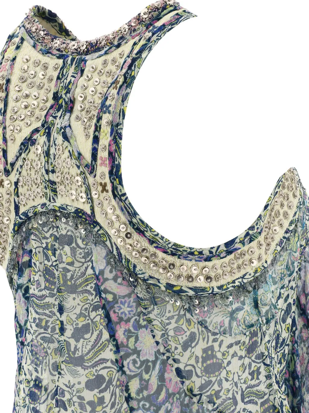 Embellished Halter Top