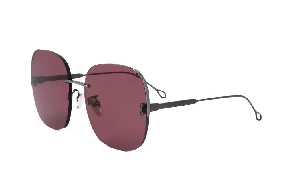 Rimless Oversized Sunglasses