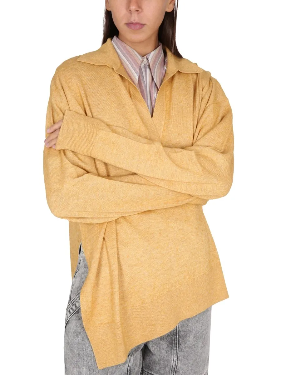 Collared Knit Sweater