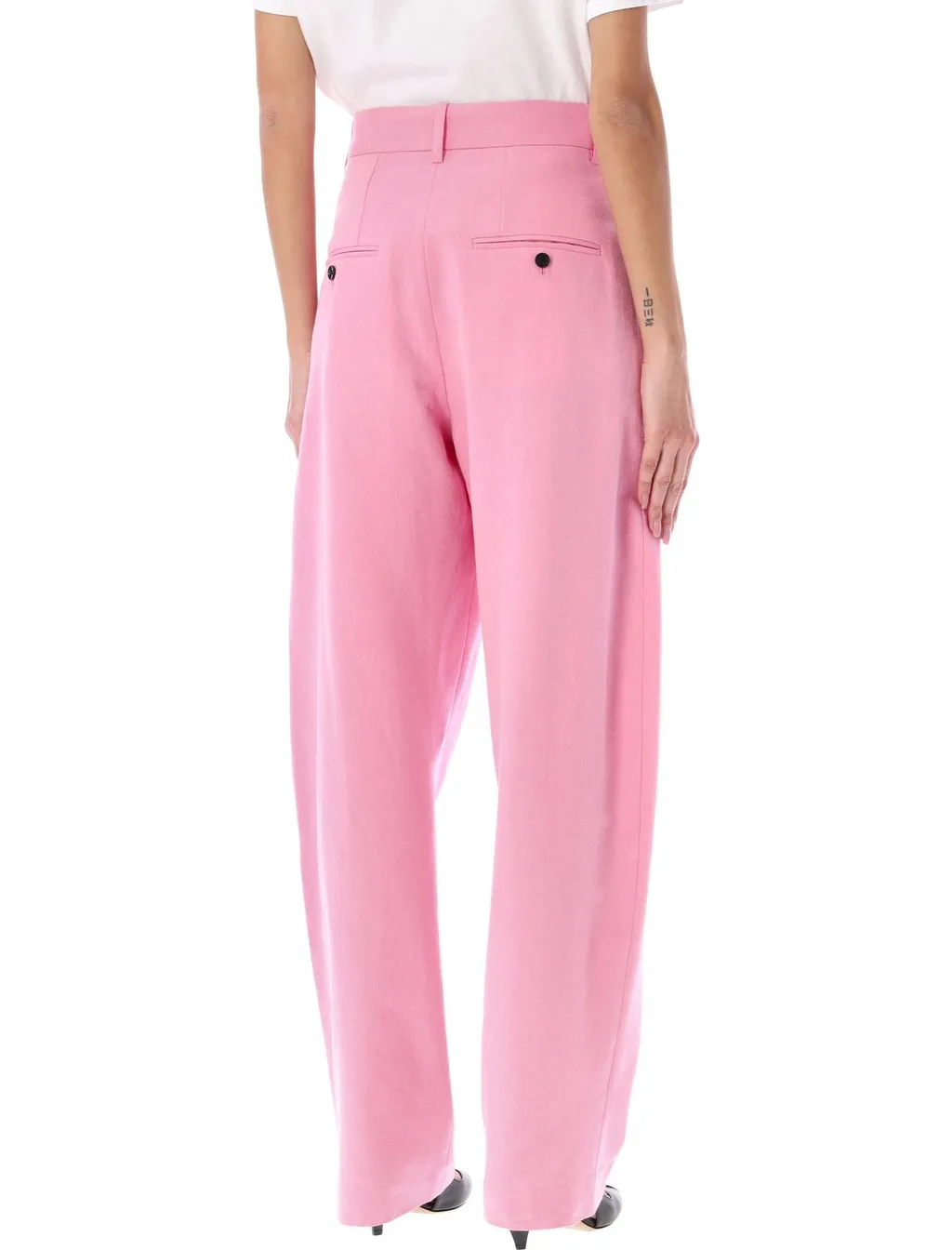 High-Waisted Balloon Trousers
