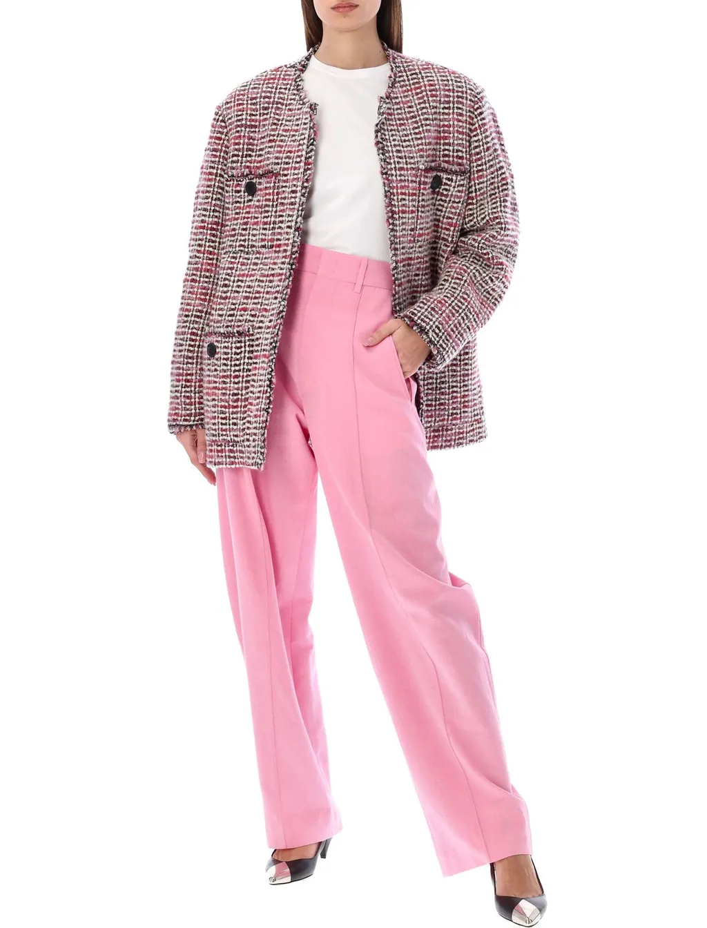 High-Waisted Balloon Trousers