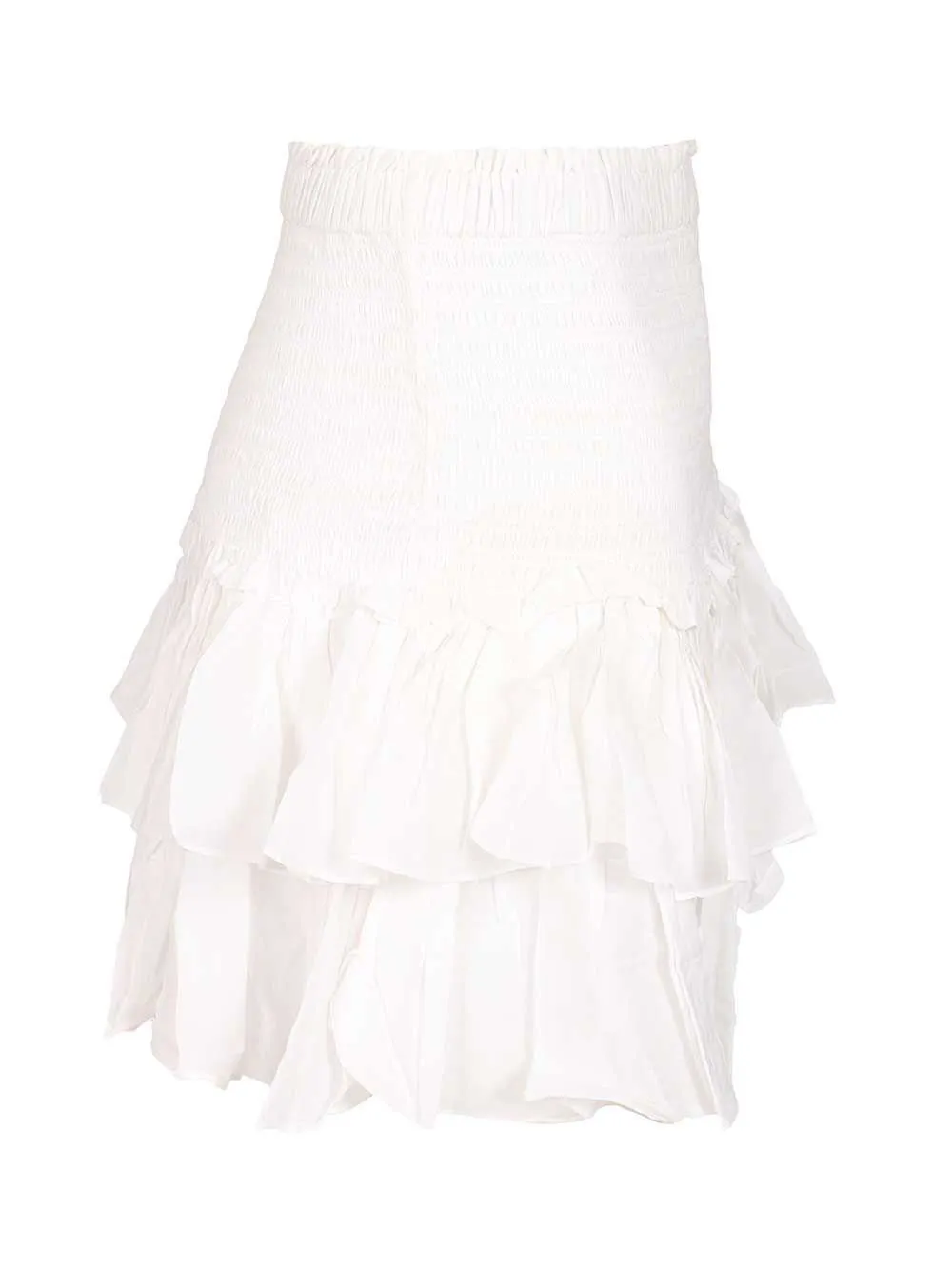 Tiered Ruffle Mini Skirt