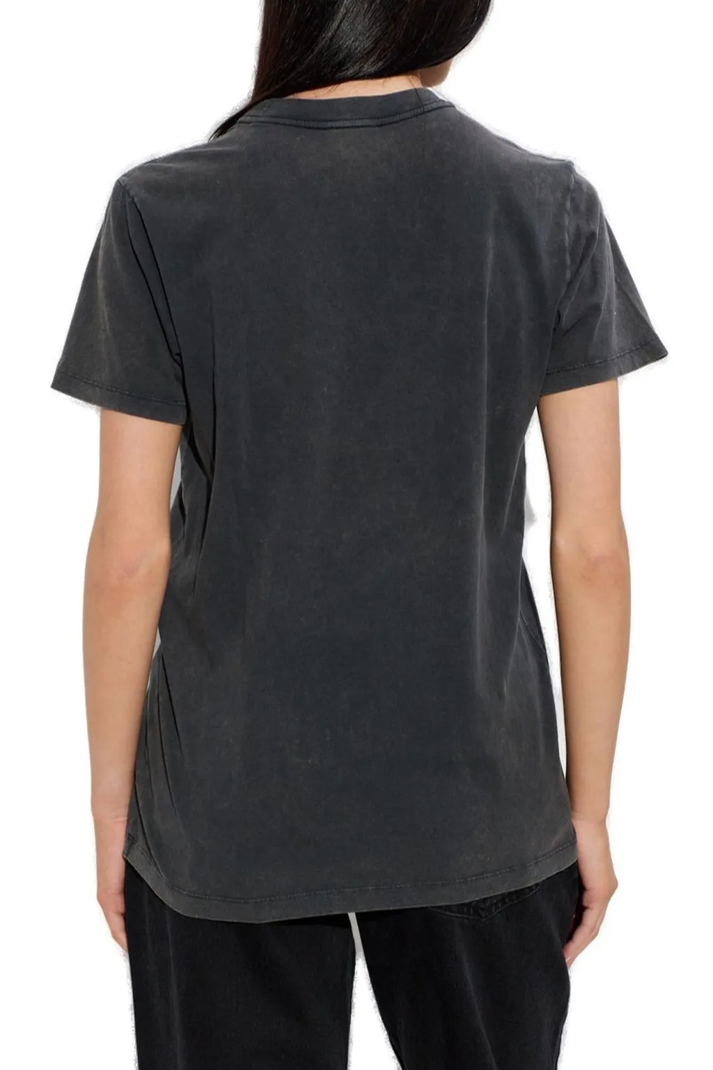 T-Shirt With Crown Print
