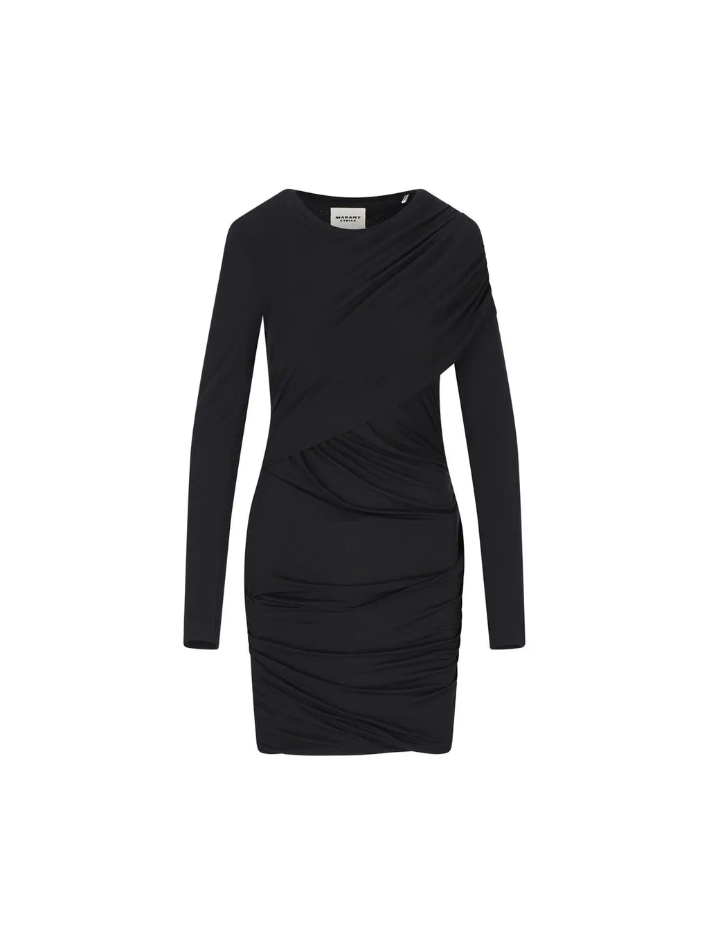 Ruched Long Sleeve Dress