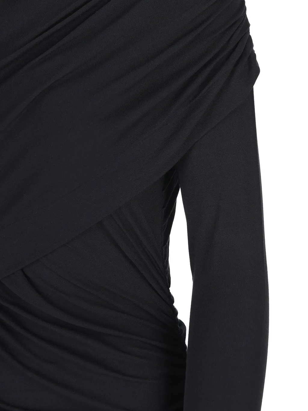 Ruched Long Sleeve Dress