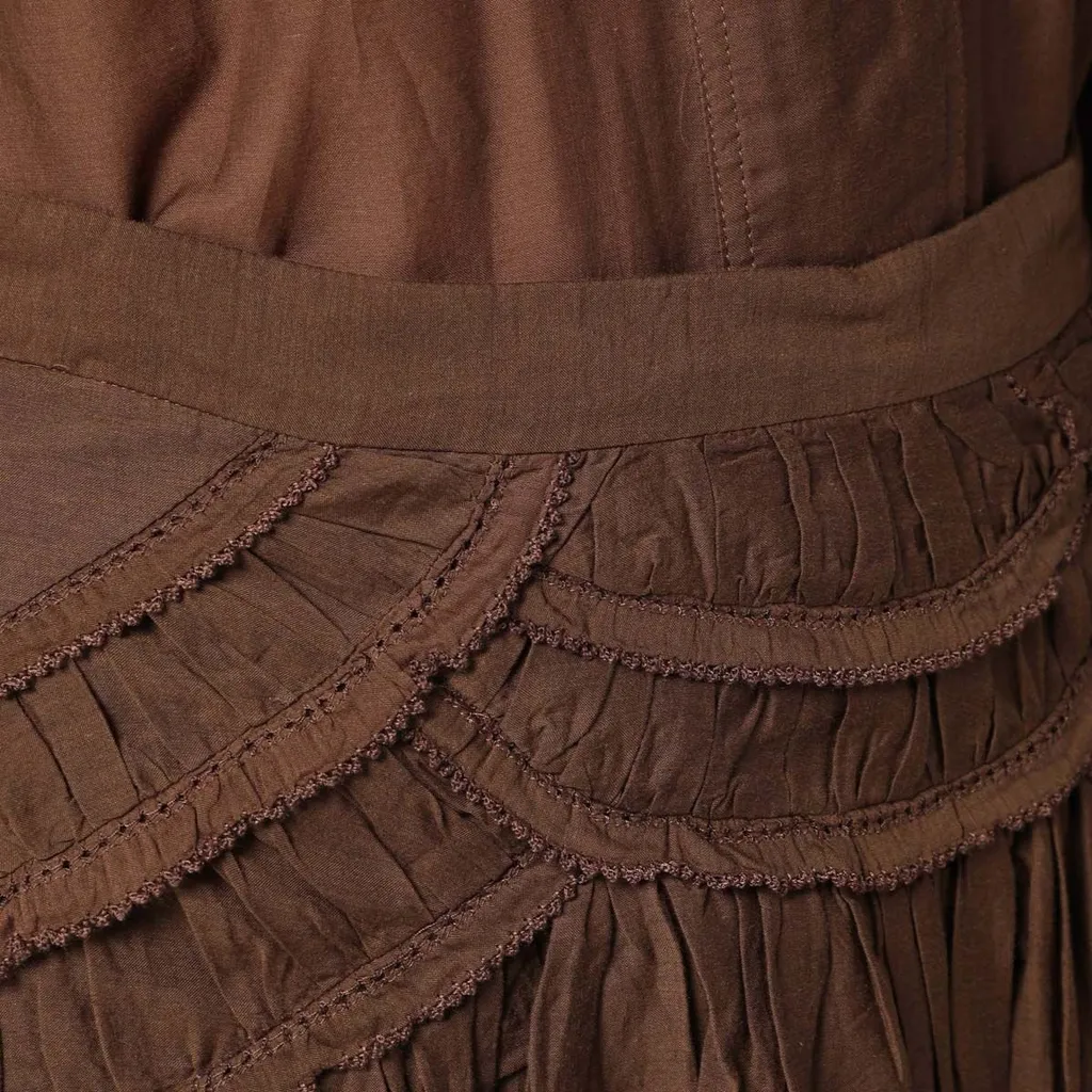 Tiered Ruffle Mini Skirt