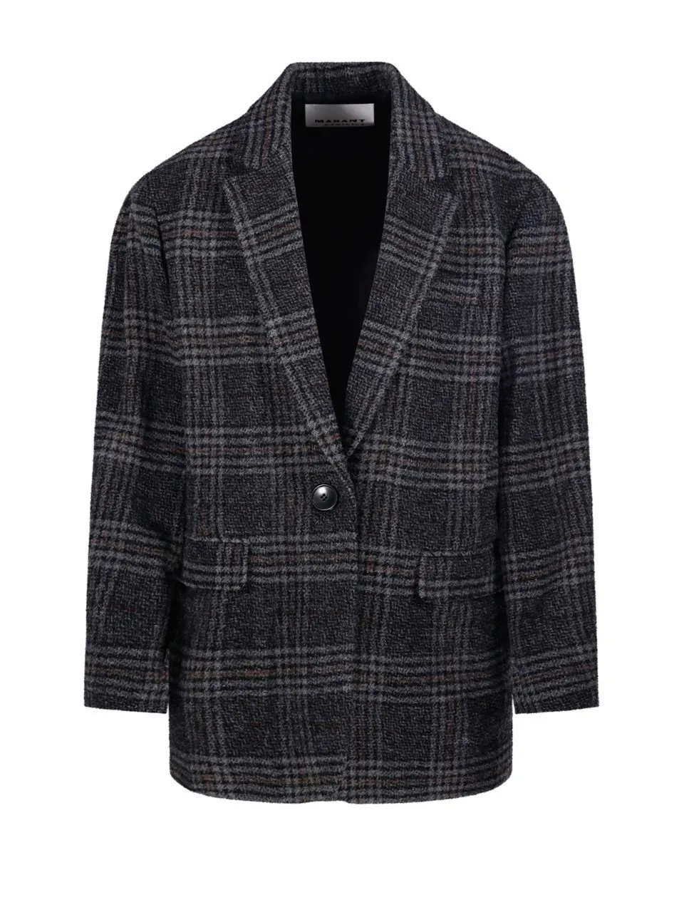 Checked Blazer