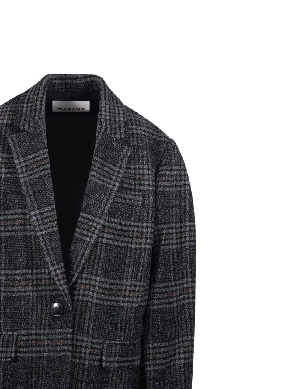 Checked Blazer