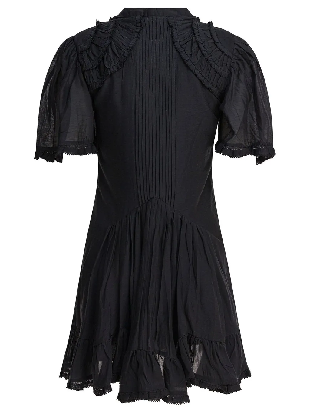 Ruffled Cotton Dress