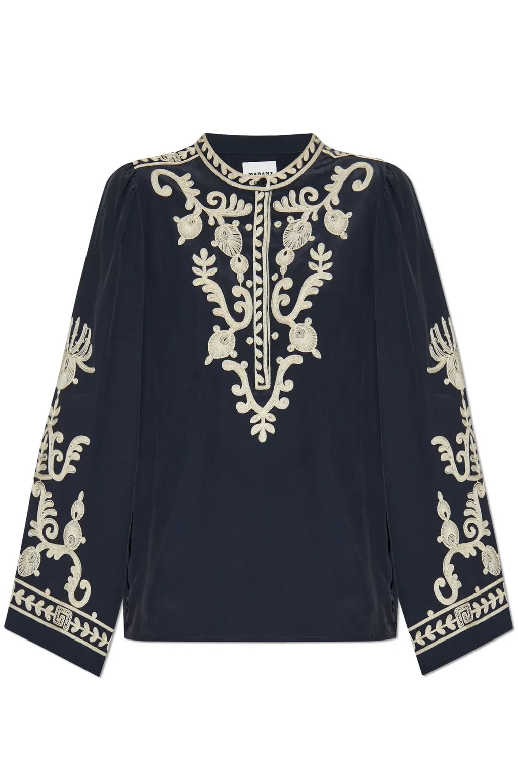 Embroidered Tunic Blouse