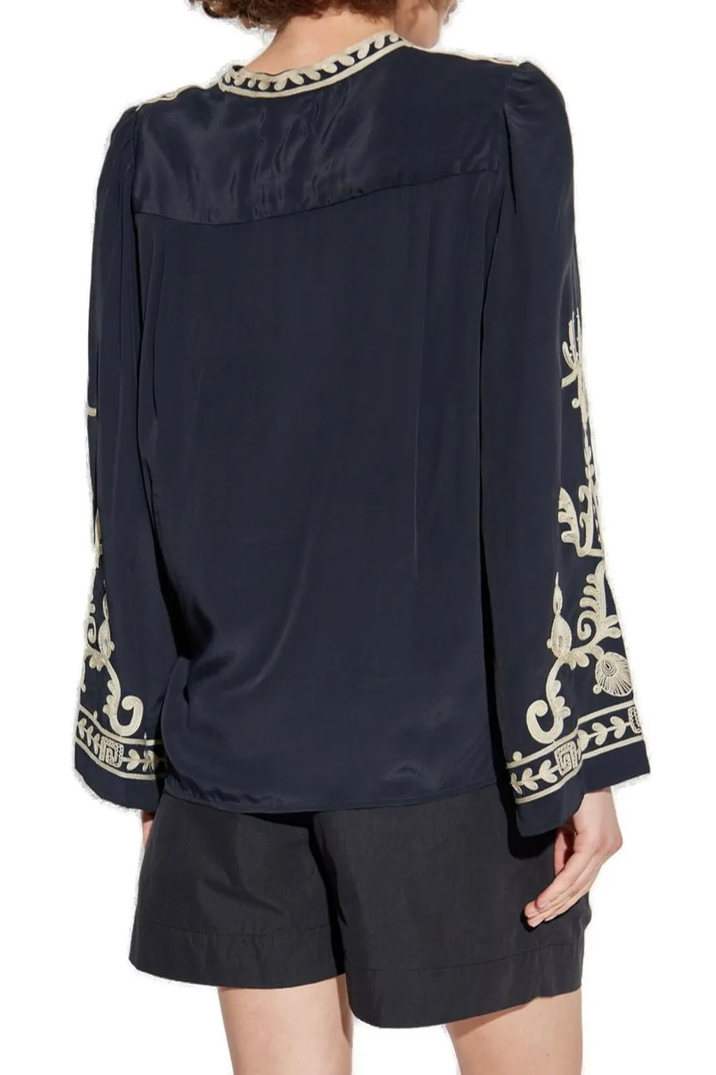 Embroidered Tunic Blouse