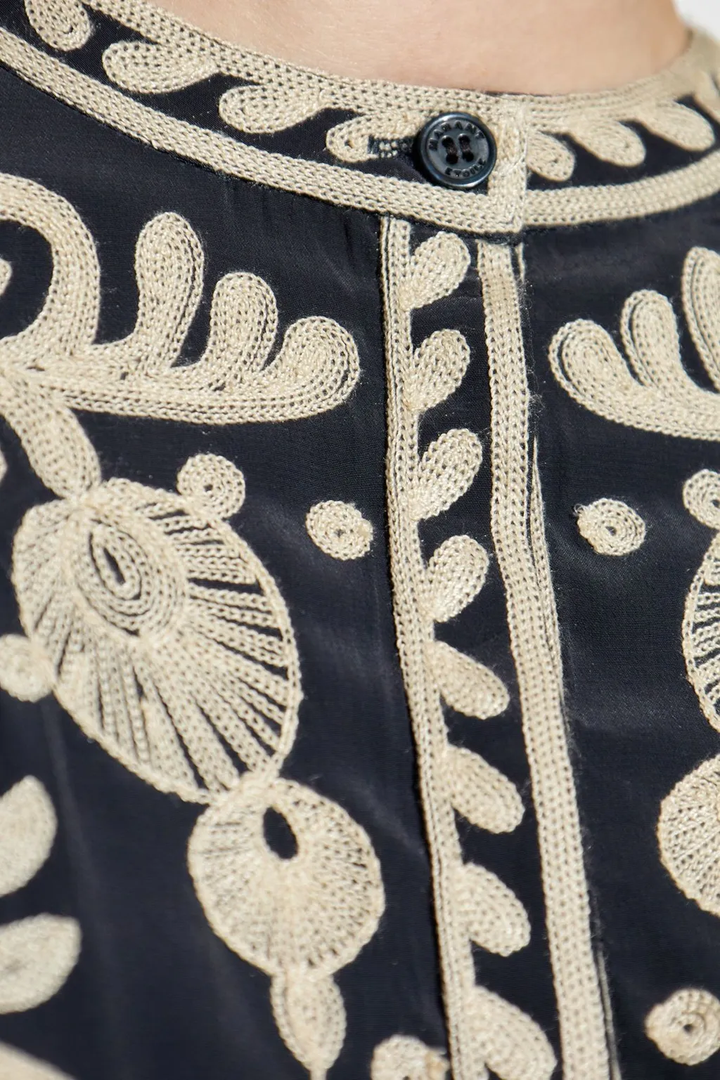 Embroidered Tunic Blouse