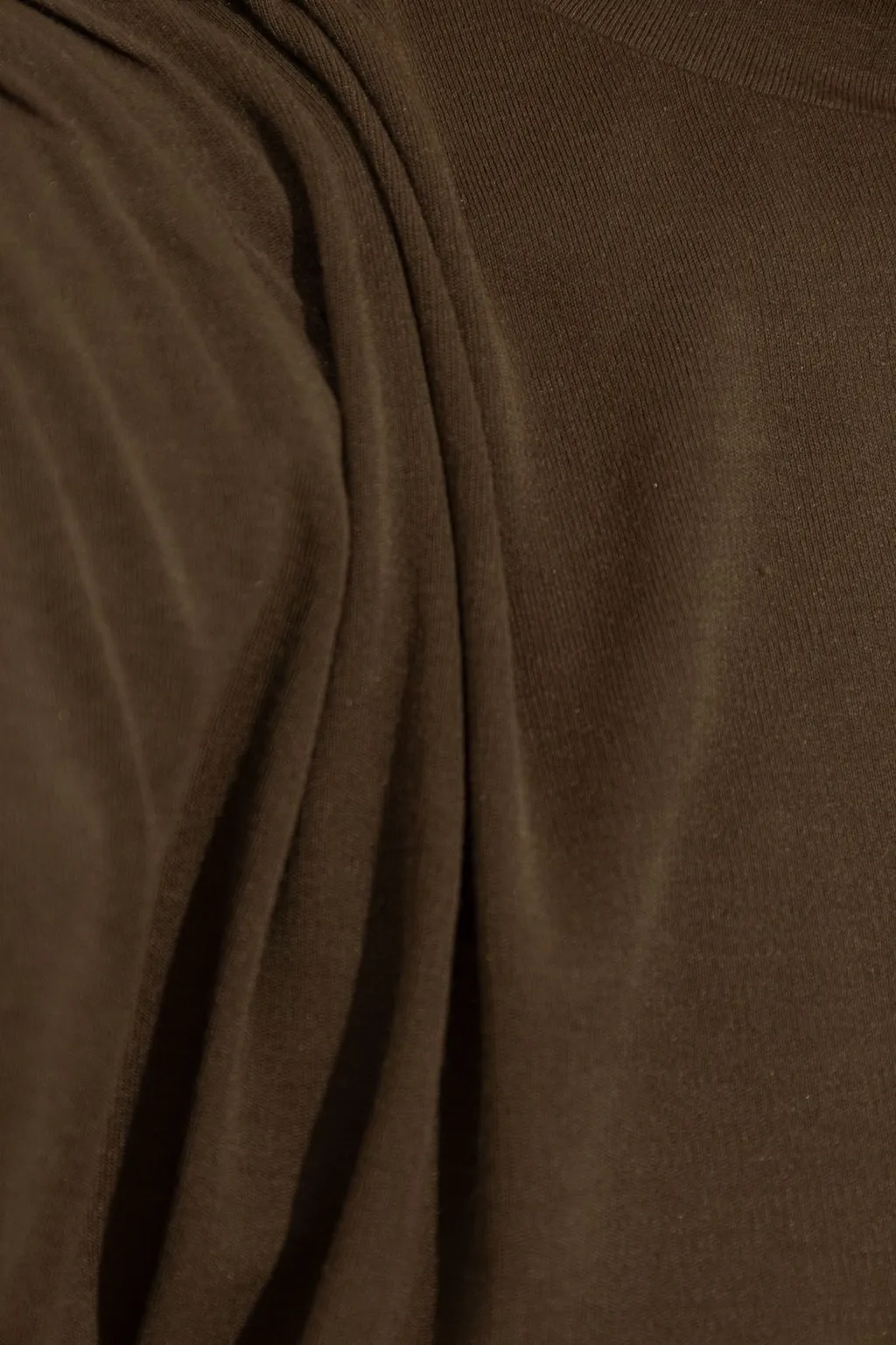 T-Shirt With Padded Shoulders