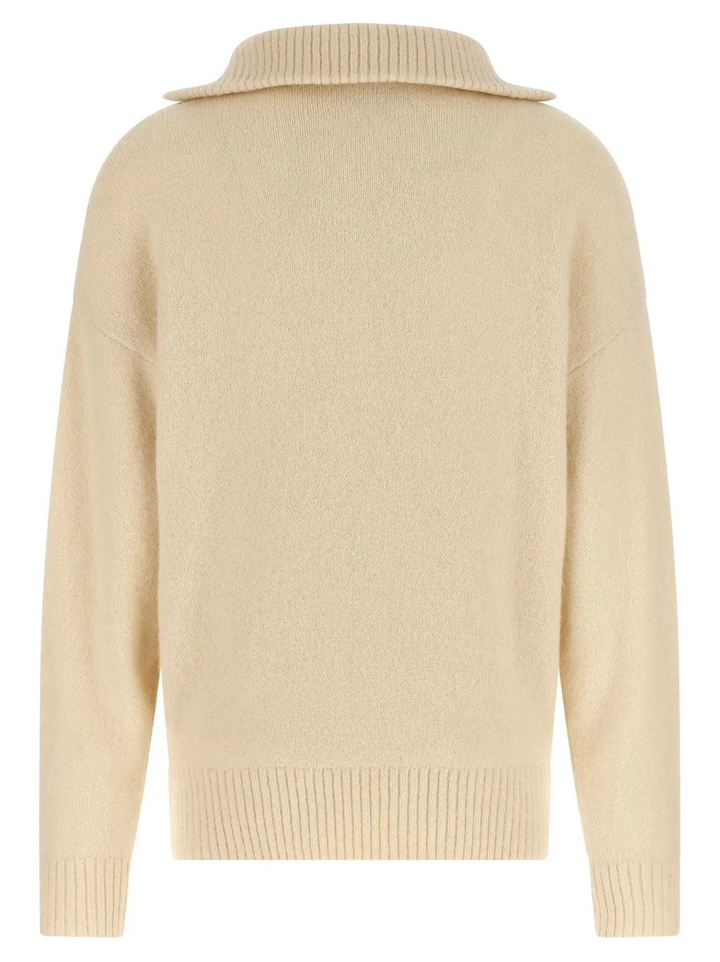 Lace-Up Knit Sweater